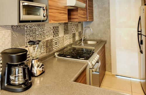 Downtown Guadalajara Apartment | Stylish Designer Loft w/Gym & Coworking | 2 BD | Tribu Colón