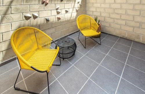 Downtown Guadalajara Apartment | Stylish Designer Loft w Gym 2BD Tribu Colon 105