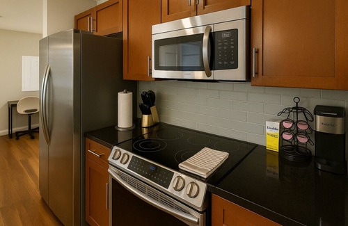 Downtown Cleveland Apartment | Stylish Luxe Suite | Rock Hall Stadiums Casino