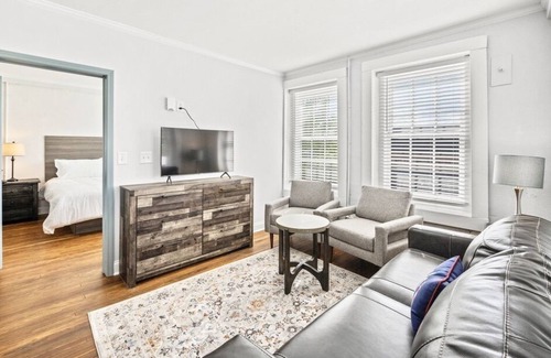 Conway Apartment | Stylish & Modern Private Retreat by Main Street!