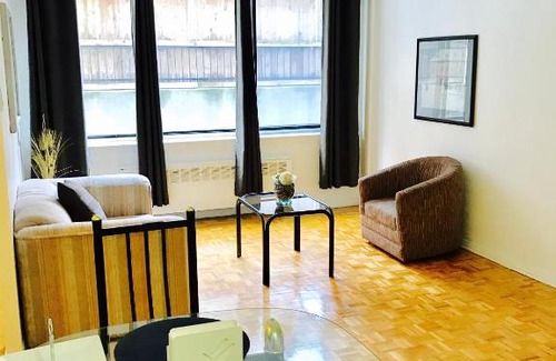 Downtown Montreal Apartment | Stylish Montreal Apartment: Comfortable Stay in the Golden Square Mile