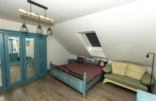 Hradec Kralove Apartment | Stylish new "PLAYGROUND" flat with Bondage Cross & Private fitness in new family house