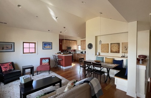 Whitefish Condo | Stylish Railway Loft in the Heart of Whitefish - walking distance to downtown!