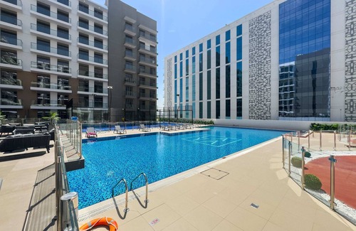 Dubai Apartment | Stylish Studio in New residence with pool and gym