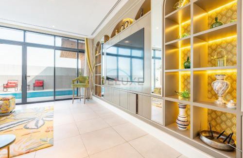 Dubai Villa | Stylish Villa with Private Pool, Near Clubhouse, Jumeirah Golf Estates by Deluxe Holiday Homes