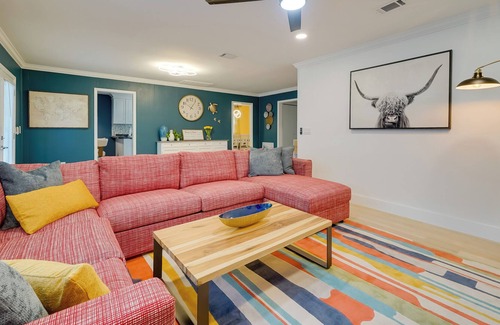Ogden House | Stylish Wilmington Home Rental: 6 Mi to Beaches!