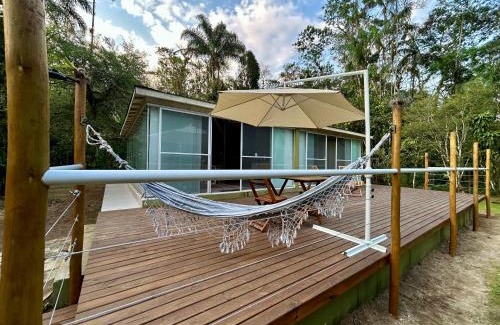 Corcovado Cabin | Suíte Tiê com vista para o lago
