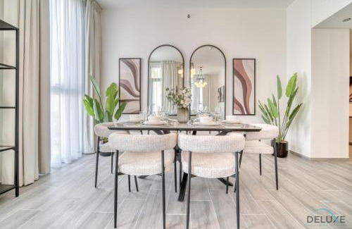 Dubai Production City Apartment | Suave 2BR with Assistant Room at Mesk 1 Midtown Dubai Production City by Deluxe Holiday Homes