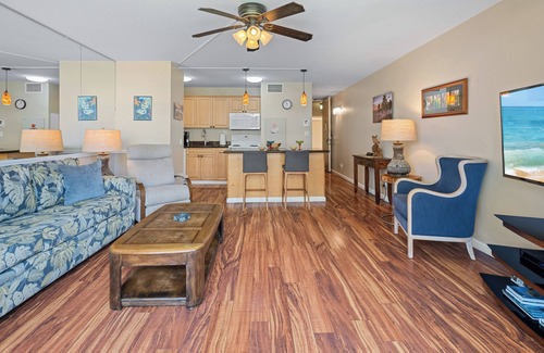 Kihei Condo | Sugar Beach 206 Highly Upgraded Condo Home with Amazing Ocean Views