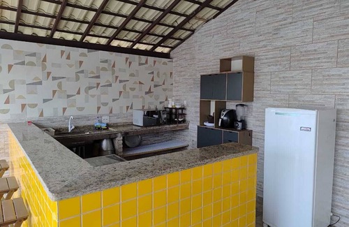 Barra Nova Villa | Suite with simple decor, balcony, hammock, air conditioning, minibar and smart TV