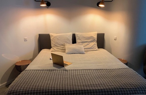 Lille Centre Ville House | Suite with king size bed and private Jacuzzi Spa 1 and 2