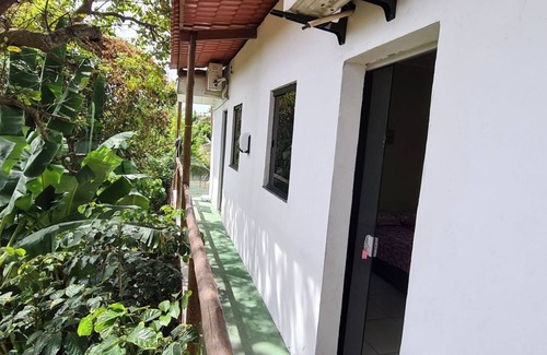 Barra Grande Ski Chalet | Suite with private bathroom, individual entrance and outdoor kitchen.