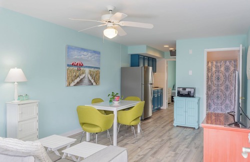 Wildwood Crest Condo | Summer Sands Spacious1bedroomOcean view condo in Wildwood Crest w/AC/heat, WiFi