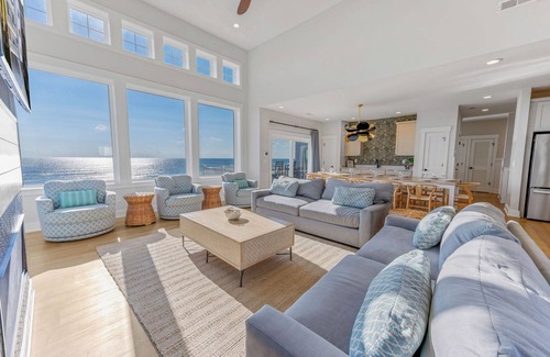 Hatteras House | SUMMER SAVINGS - Oceanfront Dog Friendly w/Pool, Hot Tub, Elevator, & Much More