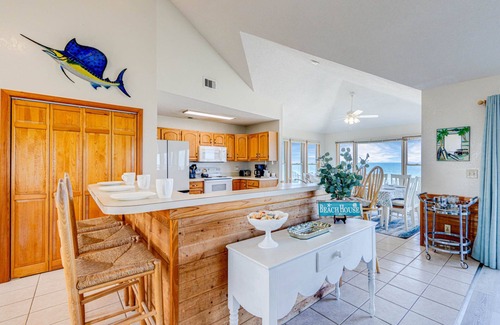 Avon House | SUMMER SAVINGS - Oceanfront Dog Friendly w/Pool, Hot Tub, Elevator, Game Room