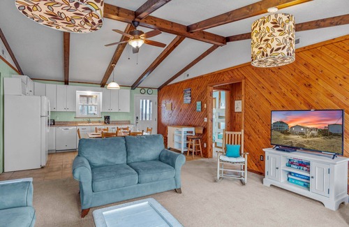 Rodanthe House | SUMMER SAVINGS - Semi-Oceanfront Dog Friendly Home w/Sun Deck, Grill, Smart TVs