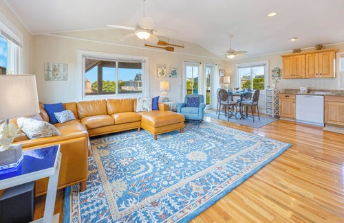 Rodanthe House | SUMMER SAVINGS - Soundside Rodanthe Home with Hot Tub, Outdoor Bar, Beach Nearby