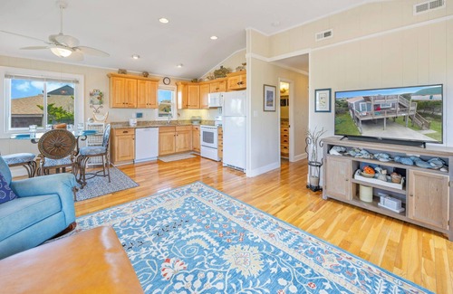 Rodanthe House | SUMMER SAVINGS - Soundside Rodanthe Home with Hot Tub, Outdoor Bar, Beach Nearby