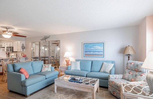 Indian Beach Condo | Summer Winds B-236, Oceanfront - 2BR 2BA - Atlantic Beach