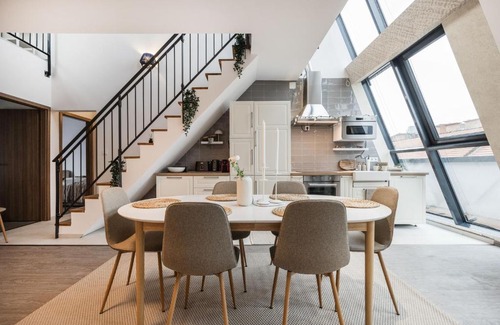 Ferencvaros Apartment | Summit Stay - Penthouse with Parking for Two