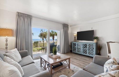 Panama City Beach Condo | "Summit Unit 204" | Beachfront Views | Community Pool & Hot Tub