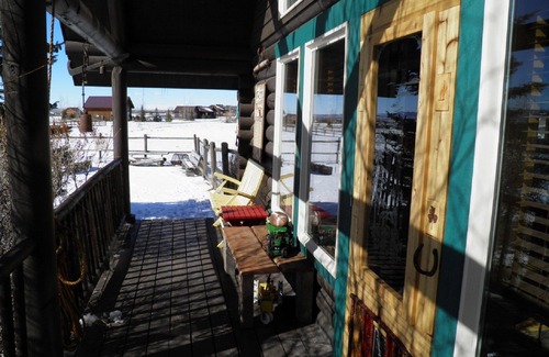 Victor House | Sun And Snow-kissed Teton Log Home
