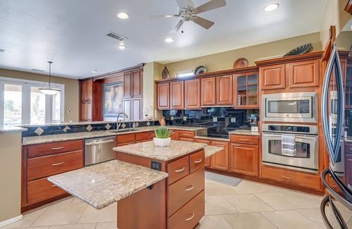 Surprise House | Sun City Grand Oasis - Heated Pool & Fairway Views, Golf Cart Rental Available