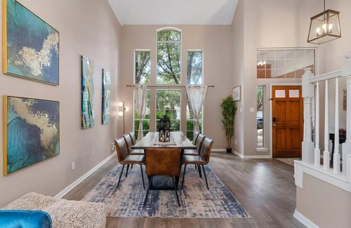 Round Rock House | Sun Filled Home W Gorgeous Pool HotTub Gameroom