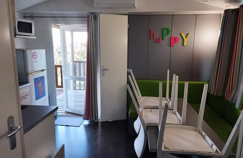 Saint-Cyprien House | Sun & Sea - Camping Le Bosc * - 834 MOBILE-HOME 3 ROOMS CLIM TV 6 persons