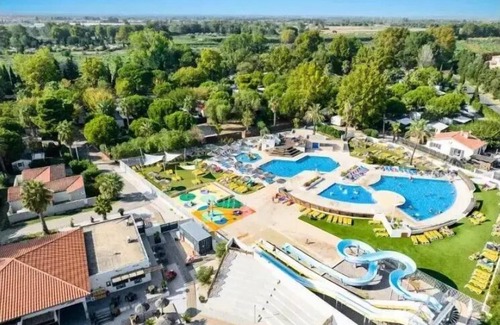Saint-Cyprien House | Sun & Sea - Camping Le Bosc * - 834 MOBILE-HOME 3 ROOMS CLIM TV 6 persons