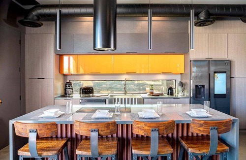 Panorama Heights House | Sundial by Fieldtrip | Modern Luxury with Hot Tub & Mountain Views