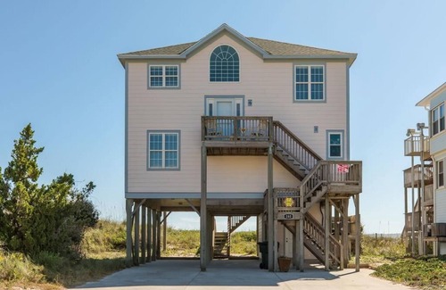 Ocean City Beach House | Sundog - Spacious 4 BR Oceanfront Home with 2 Sun Decks
