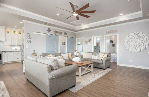 Port Bolivar House | Sunkissed Castle - Beautiful 4 bedroom home 1000 ft from the beach!
