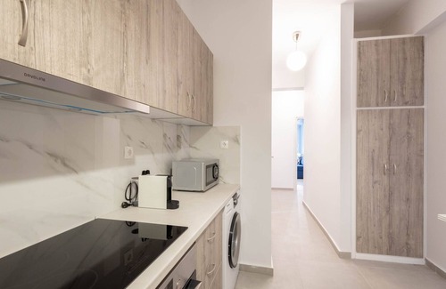 Ano Kipseli Apartment | Sunlit Serenity: Cozy 1bdrm Escape in Athens