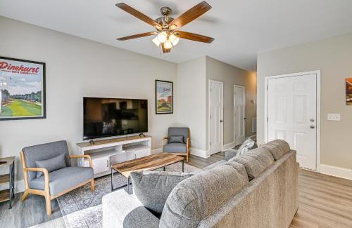 Southern Pines House | Sunny Aberdeen Rental with Deck Golf Course Views!