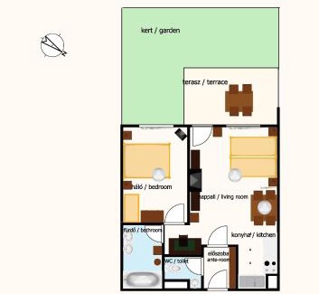 Siofok Aranypart Apartment | Sunny Apartman