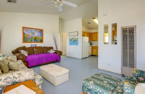 Pahrump House | Sunny Pahrump Hideaway w/ Patio + Fire Pit!