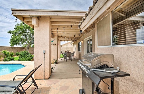 Yuma Cottage | Sunny Yuma Retreat w/Private Pool & Grill!