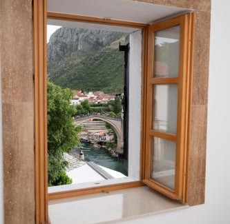 Mostar Old Town Apartment | Sunrise Apartments - with Old Bridge view