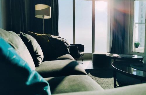 Skopje Region Apartment | Sunrise Sky Lux Apartment, 33rd floor, Pool and Fitness Included