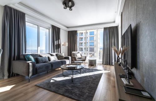 Skopje Region Apartment | Sunrise Sky Lux Apartment, 33rd floor, Pool and Fitness Included