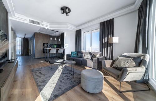 Skopje Region Apartment | Sunrise Sky Lux Apartment, 33rd floor, Pool and Fitness Included