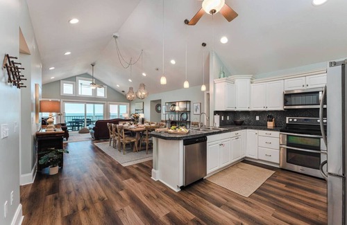 Port St. Joe House | SunScape & SeaScape: Beachfront, 2 Kitchens, Elevator, Pool/Spa, Pet-Friendly