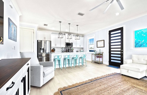 New Smyrna Beach House | Sunset Oasis: Luxury Pool Home/350 Feet to the Beach/2601S
