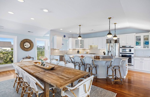 Pawleys Island House | Sunset Sanctuary Full House - 5 bedrooms, Creek Front
