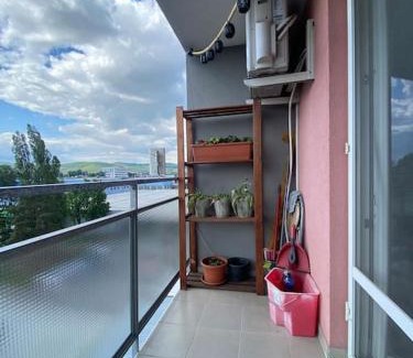Nove Mesto Apartment | Sunset view, near the airport & private parking