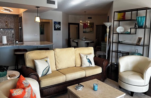 Osprey Condo | Sunset views of Gulf and Casey Key at Osprey Marina Condominiums