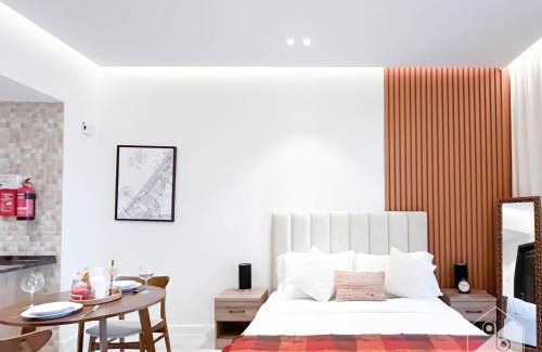 Al Barsha Apartment | super luxury studio with terrace at Burj view