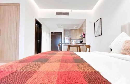Al Barsha Apartment | super luxury studio with terrace at Burj view