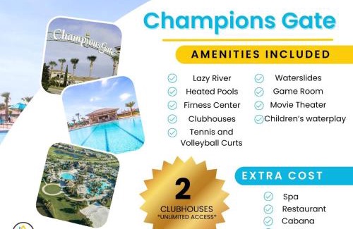 Four Corners House | Superb Thematic 2BR Condo with 2 Clubhouses